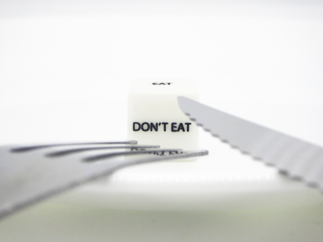 Dont eatの文字